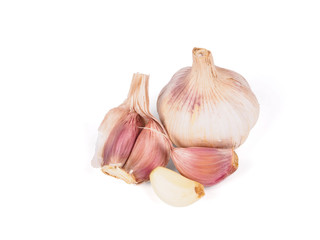 Garlic Isolated On White