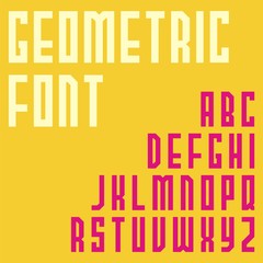 simple fonts design. Vector Illustration.