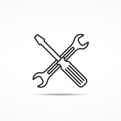 Tools Line Icon