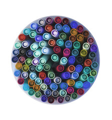 Collection of various felt tip pens