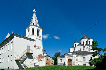 Fototapeta premium churches in Yaroslav's Court