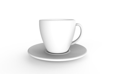 Coffee cup isolated