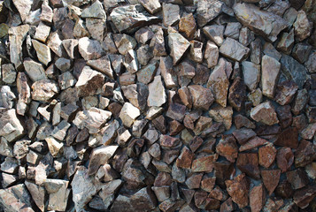 Background texture of white wall made of stone