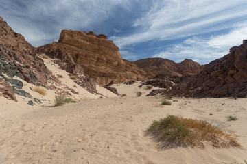 White Canyon in Egypt