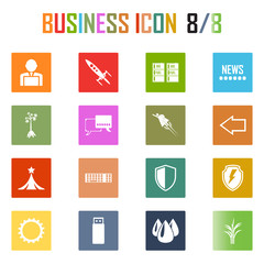 Business icons set