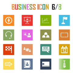 Business icons set