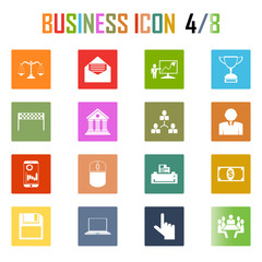 Business icons set