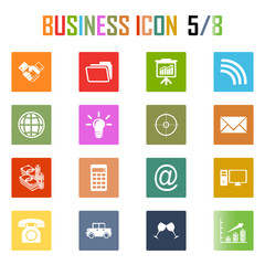 Business icons set