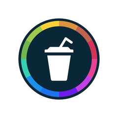 Colorful Web-Button