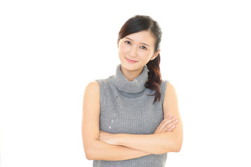 Fototapeta premium 笑顔の女性