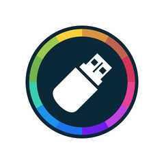 Colorful Web-Button