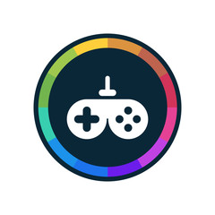 Colorful Web-Button
