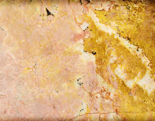 Polished stone textured floor