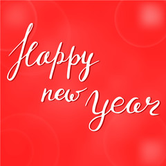 Happy new year greeting