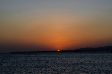 Naklejka premium Закат