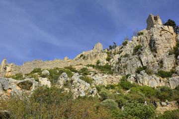 Cyprus, Saint Hilarion Castle in North Cyprus