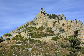 Cyprus, Saint Hilarion Castle in North Cyprus