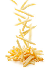 Flying fried potatoes