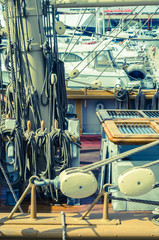Blocks and tackles of a sailing vessel © Igor Sokolov