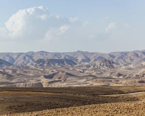 Landscape in Judean desert. Israel.