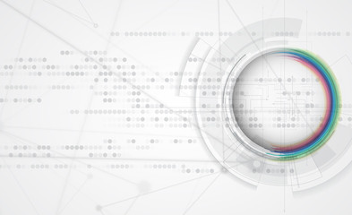 abstract technology background Business & development direction