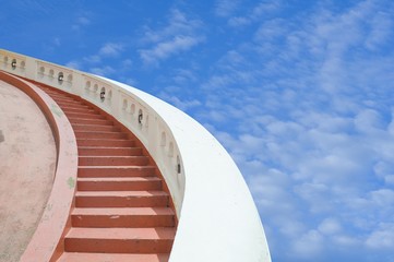 Fototapeta premium cement staircase