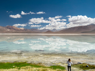 Fototapeta premium Road trip in the Andes