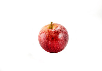 Isolated red apple
