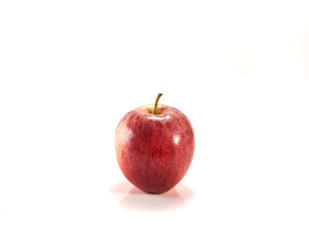 Isolated red apple