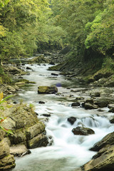 beautiful river on north of Taiwan barrel river