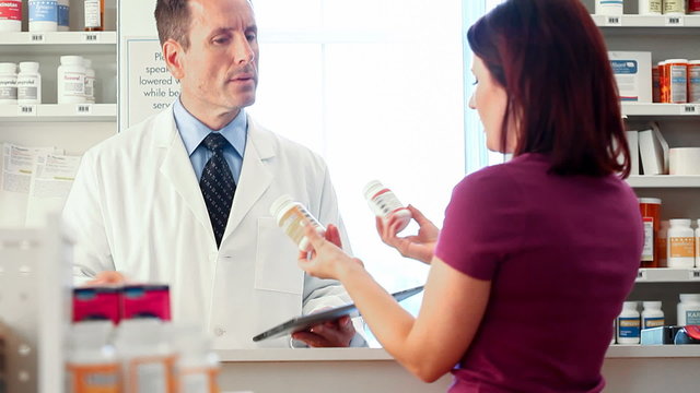 Pharmacy: Woman Needs Help Choosing Medication