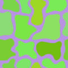 abstract vector chaotic spotted seamless pattern