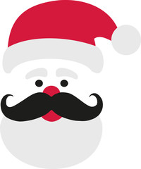 Cute Santa Claus head