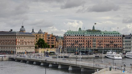 centre ville de Stockholm