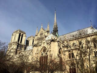 Obraz premium Parigi, la cattedrale di Notre Dame