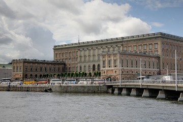 Obraz premium centre ville de Stockholm