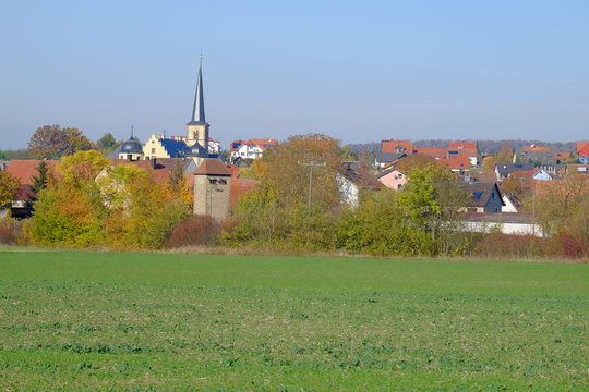 Oberschwarzach im Steigerwald, Landkreis Schweinfurt, Unterfrank