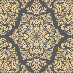 Damask Seamless Vector Pattern