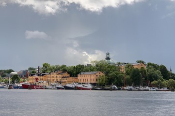 stockholm et son fjord