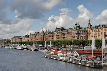 Fototapeta premium stockholm et son fjord