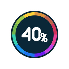 Colorful Web-Button