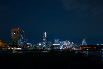 みなとみらいの夜景