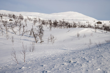 Winterlandschaft in Schweden