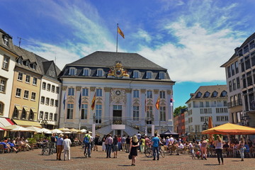 Bonn Altes Rathaus - obrazy, fototapety, plakaty