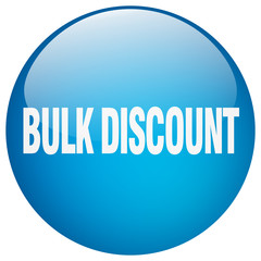 bulk discount blue round gel isolated push button