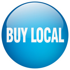 buy local blue round gel isolated push button
