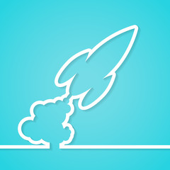 Vector start up concept