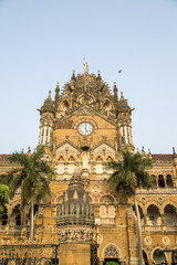 Fototapeta na wymiar Chhatrapati Shivaji Terminus at Mumbai, India.