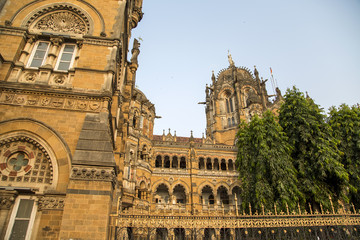 Chhatrapati Shivaji Terminus at Mumbai, India.