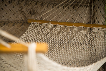 Mesh hammock in Agonda, Goa, India